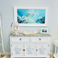 Triple Turtle Credenza