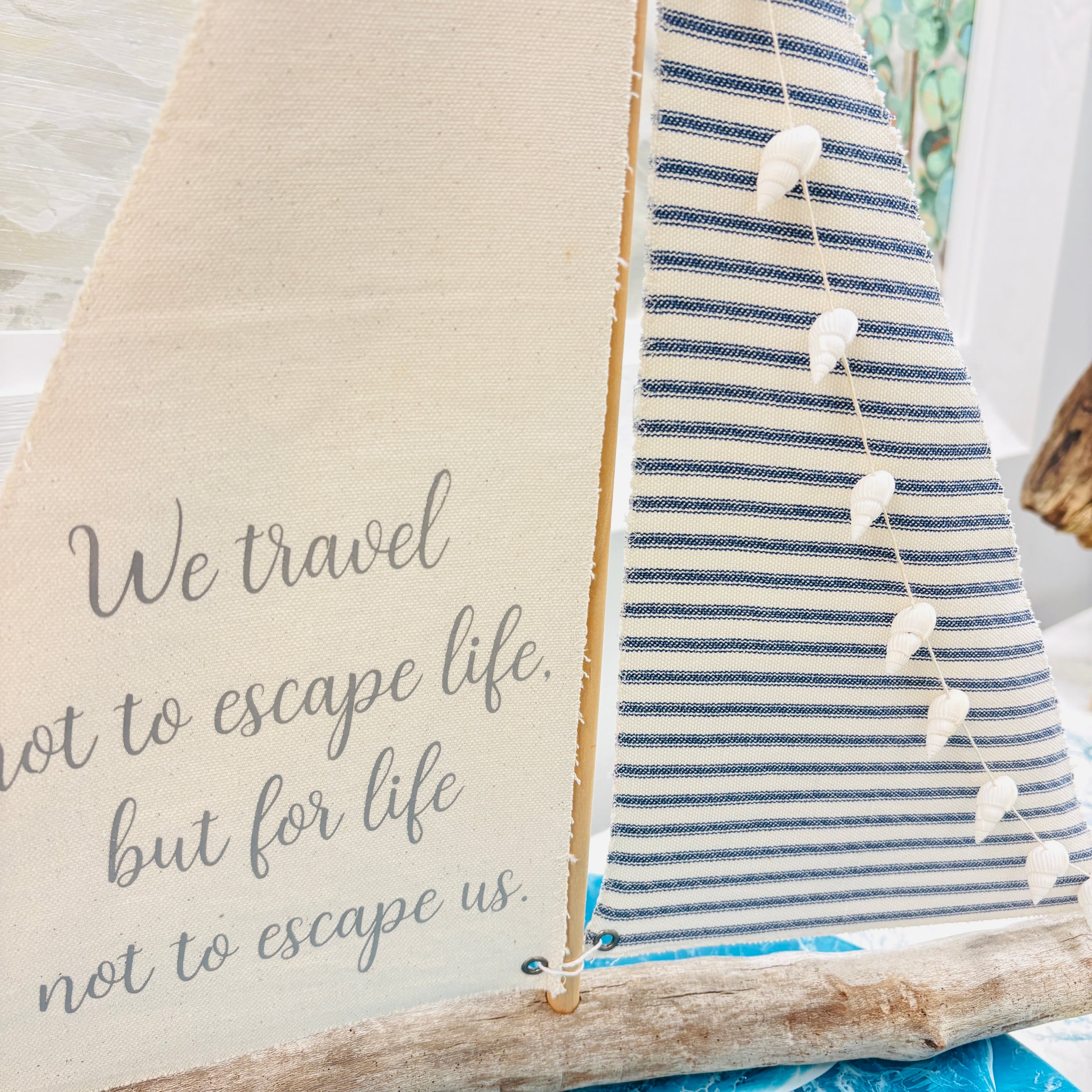 Driftwood Sailboat