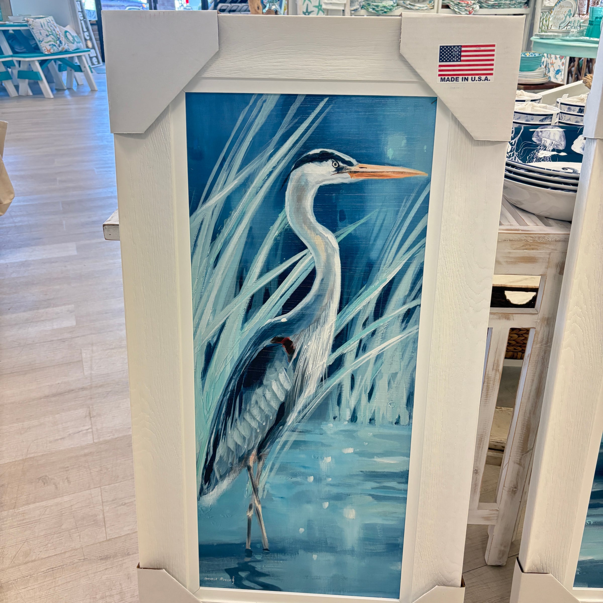 Marsh Birds Framed Prints