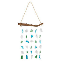 Assorted Sea Glass Wall Hangers 12x12"