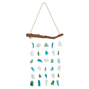 Assorted Sea Glass Wall Hangers 12x12"