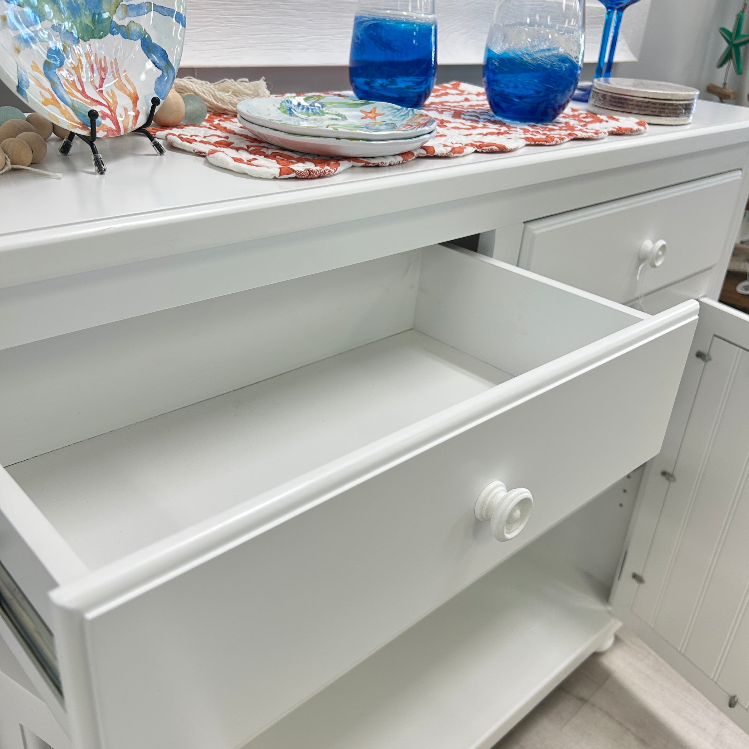 Coastal Cabinet w/ Anastasia Musick Art