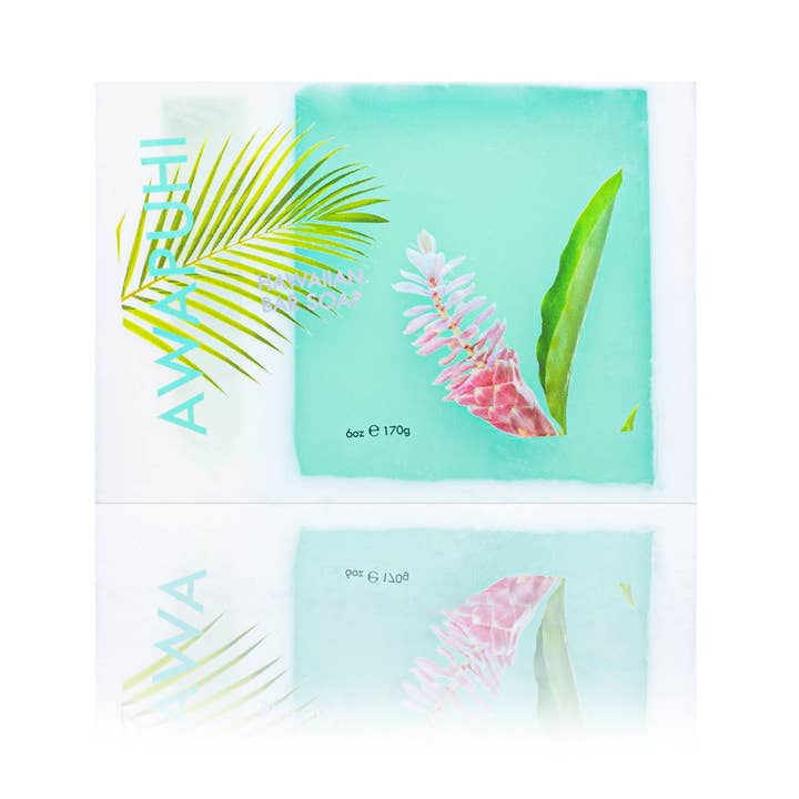 Maui Soap Co. Bar Soap w/ Kukui & Coconut Oil Sunshine & Sweet Peas Coastal Decor