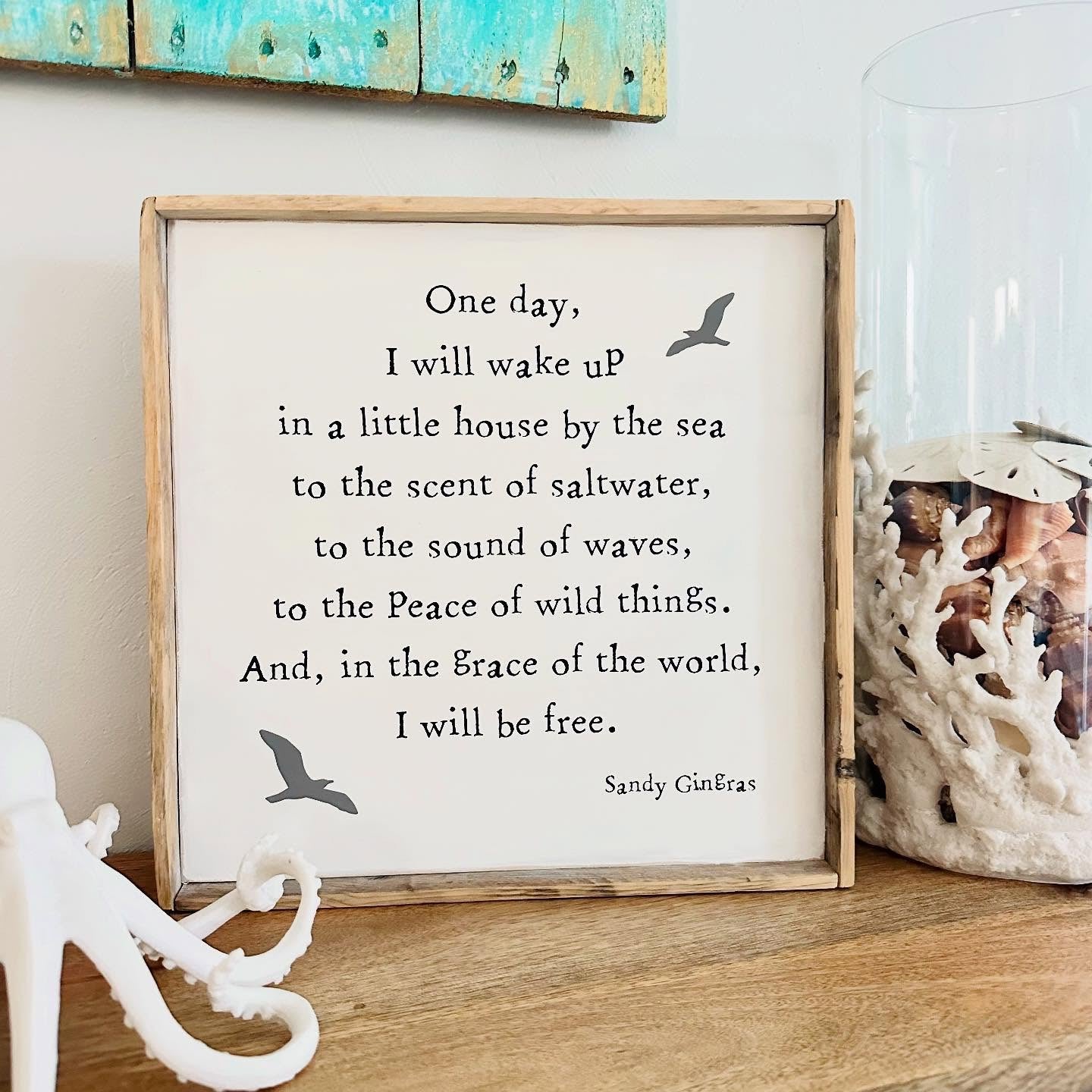 "Little House by the Sea" Custom Order