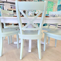 Farmhouse Round Dining Table Set