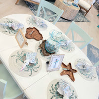 Farmhouse Round Dining Table Set