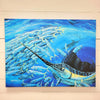 Swordfish Print On Canvas