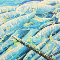 Swordfish Print On Canvas
