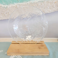 Clear Glass Dessert Plates