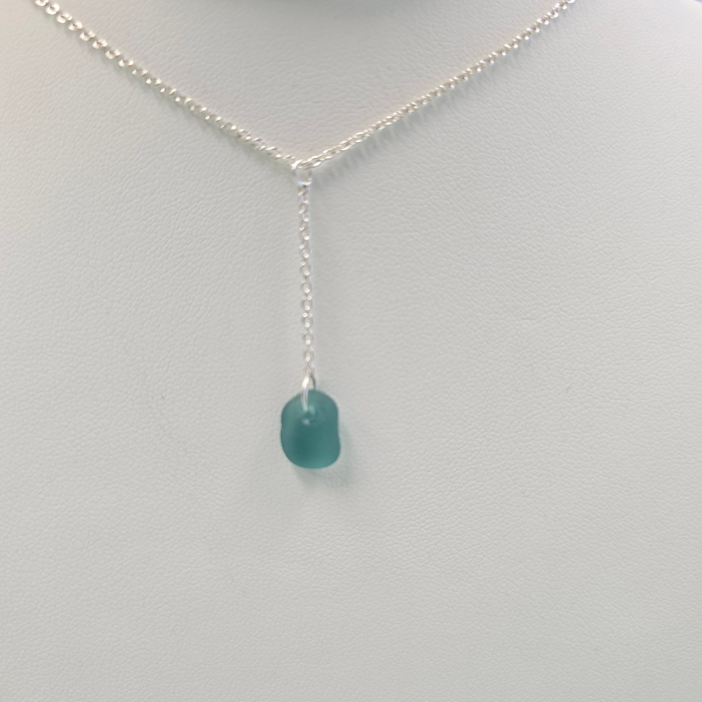 Sea Glass Drop Necklace