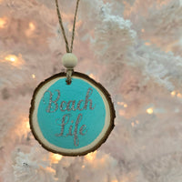 Assorted Wooden Coastal Inspired Ornaments