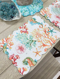 Chandler Cove Table Linens Sunshine & Sweet Peas Coastal Decor