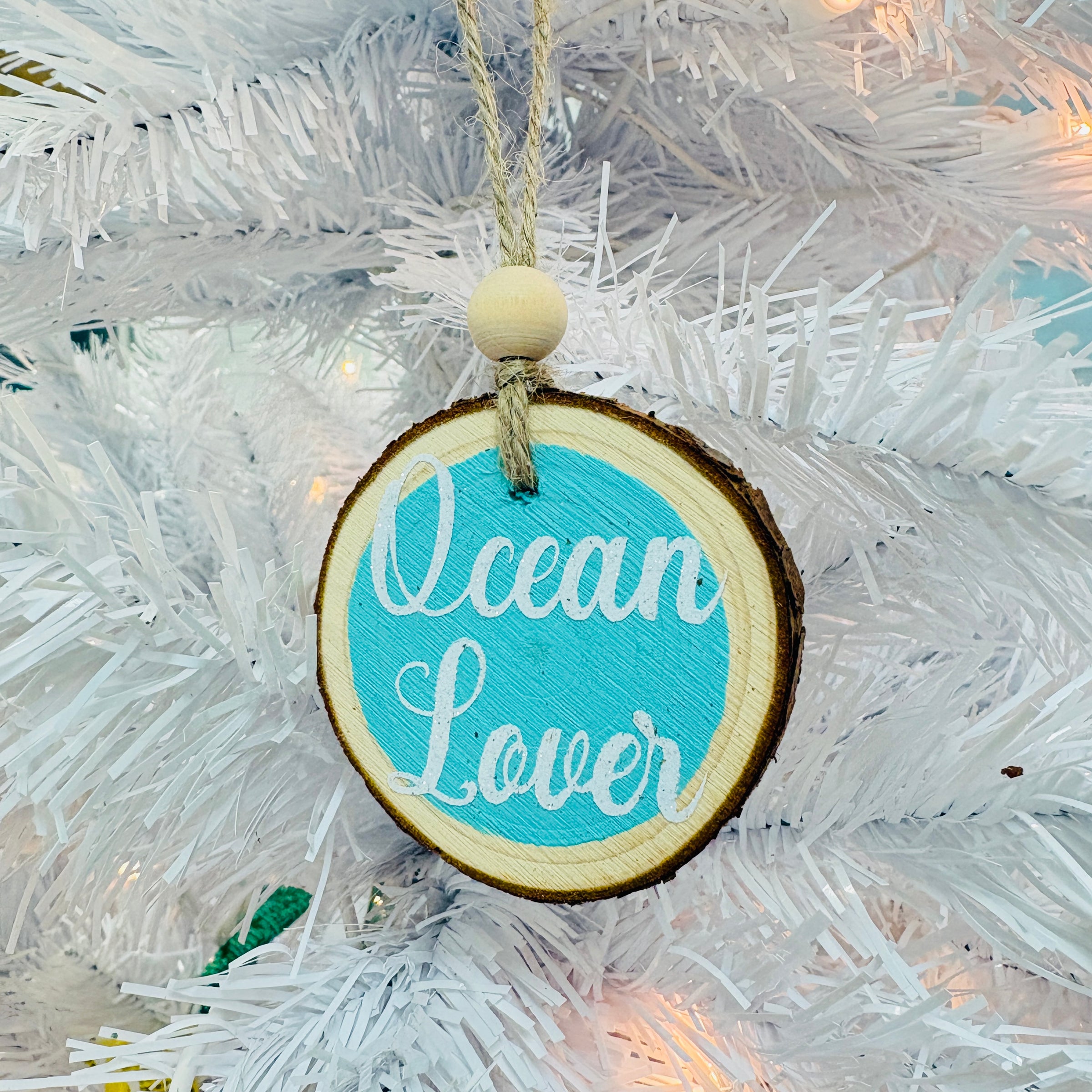 Assorted Wooden Coastal Inspired Ornaments