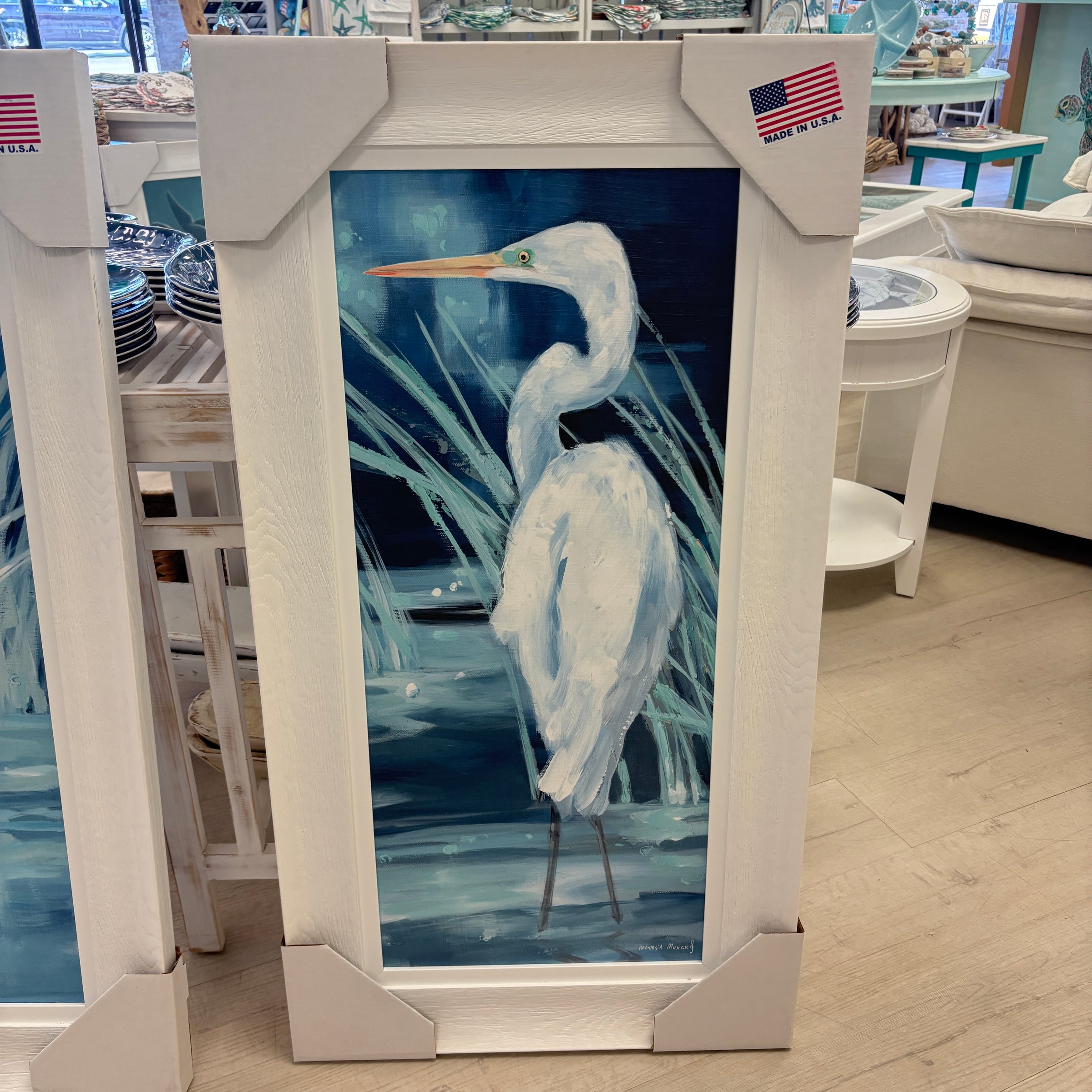Marsh Birds Framed Prints