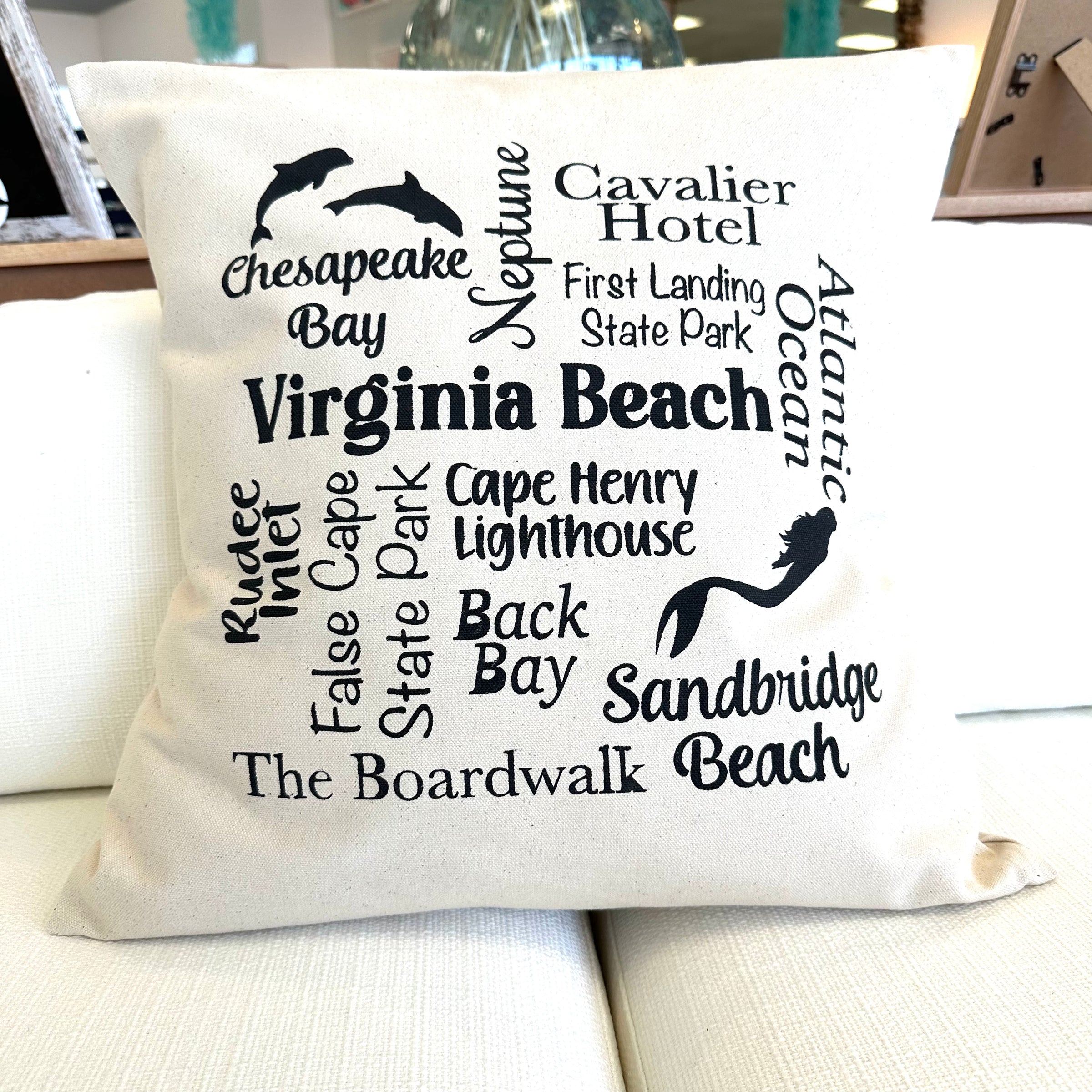 Assorted Canvas Pillows