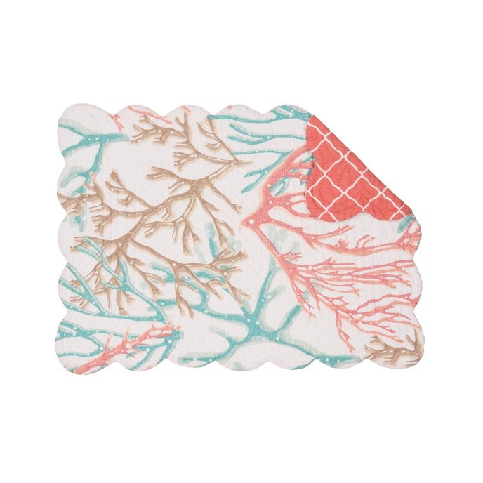 Oceanaire Seafoam Table Linens Sunshine & Sweet Peas Coastal Decor