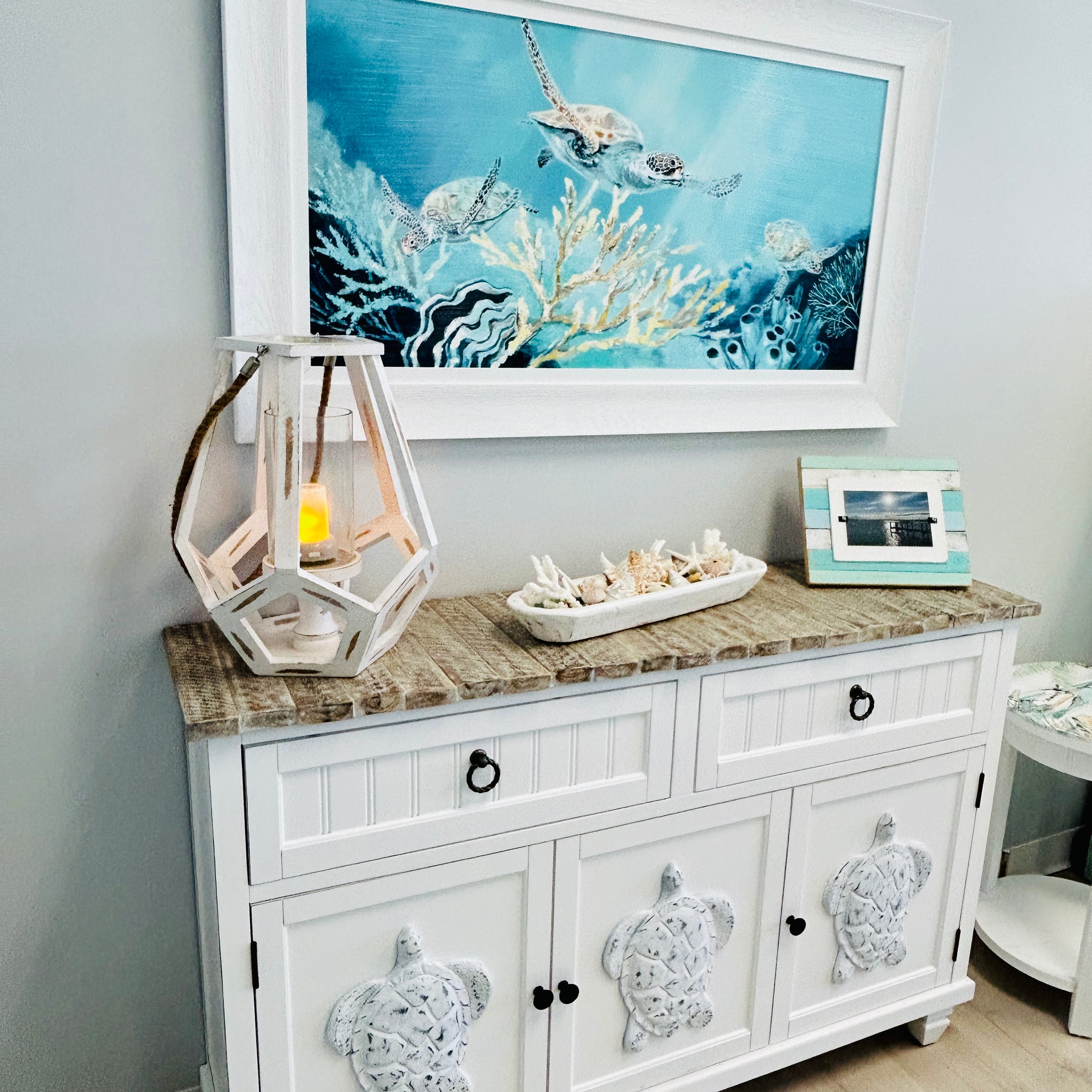 Triple Turtle Credenza
