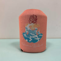 Coral Oceana Bella Koozie - Sunshine & Sweet Pea's Coastal Decor