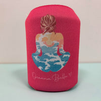 Pink Oceana Bella Koozie - Sunshine & Sweet Pea's Coastal Decor