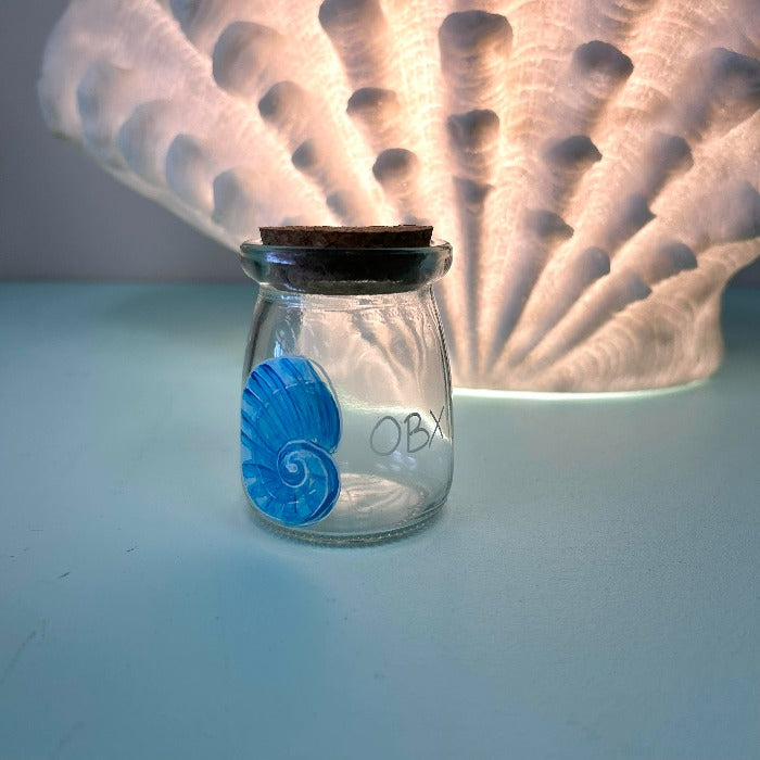 Assorted Mini Treasure Glass Jar - Sunshine & Sweet Pea's Coastal Decor