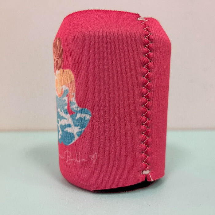 Pink Oceana Bella Koozie - Sunshine & Sweet Pea's Coastal Decor