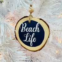 Assorted Wooden Coastal Inspired Ornaments