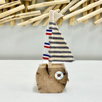 Assorted Driftwood Sailboats