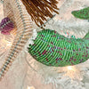 Beaded Mermaid Christmas Ornament