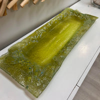 Handmade Sea Green Decorative Glass Bowl