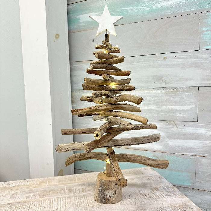 Driftwood christmas deals tree