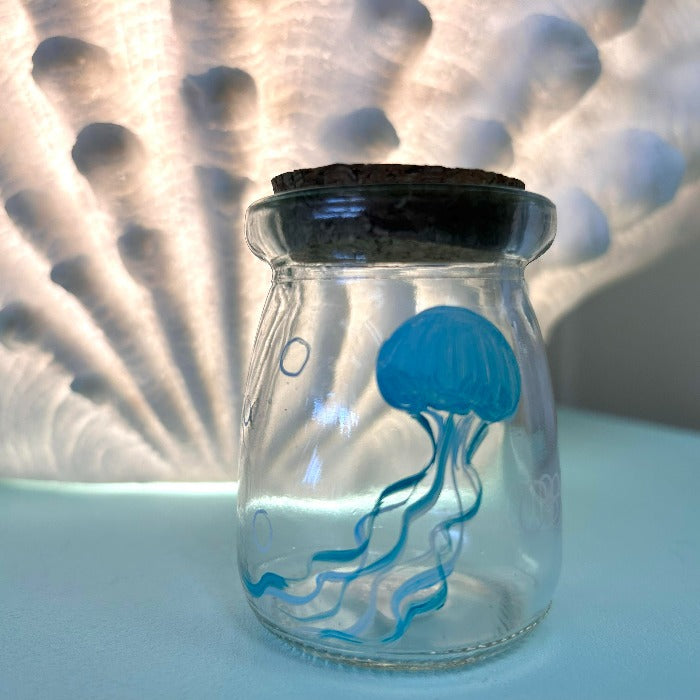 Assorted Mini Treasure Glass Jar - Sunshine & Sweet Pea's Coastal Decor