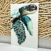 Acrylic Sea Turtle Print of Original Digital Art