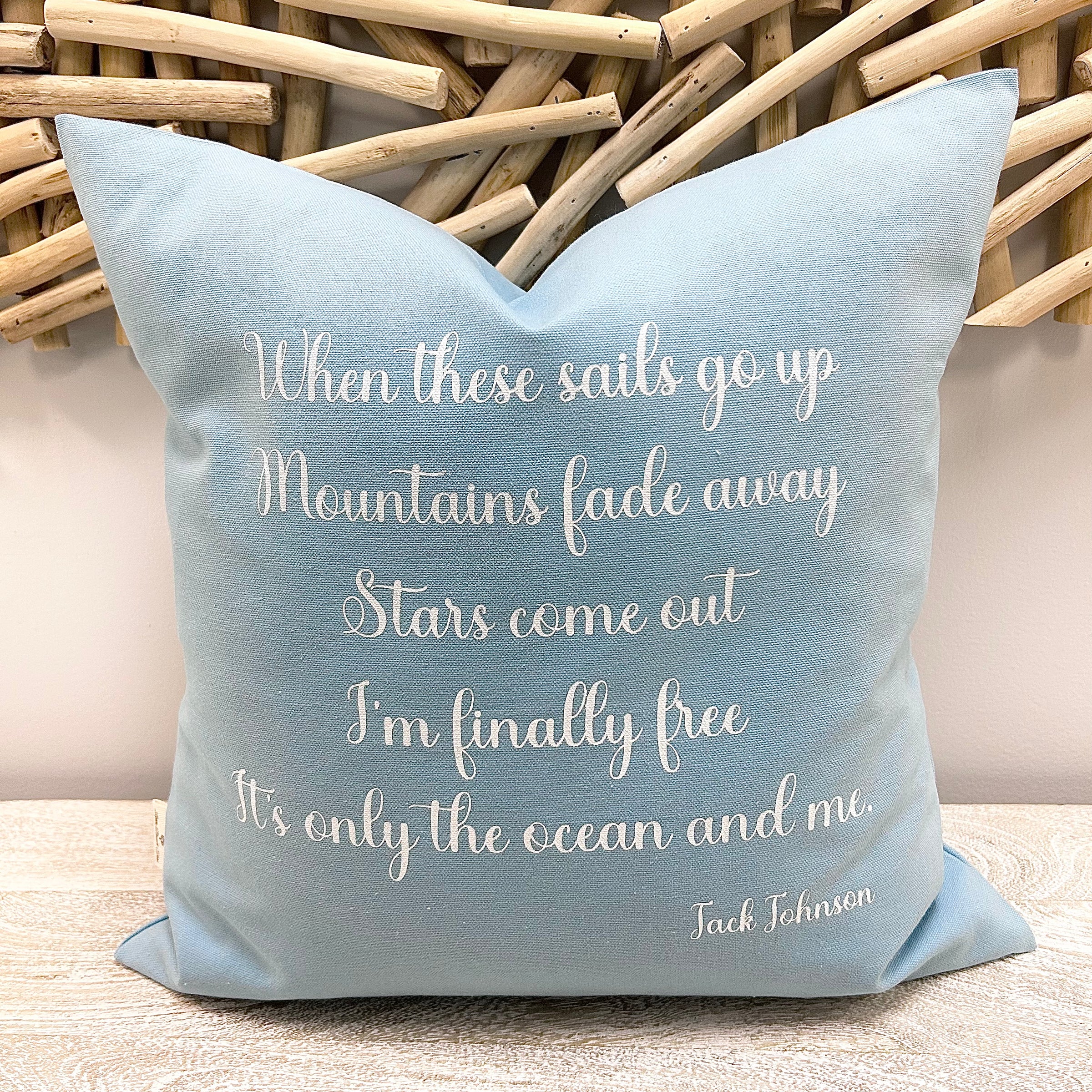 Assorted Canvas Pillows
