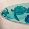 Sea Turtle Wooden Surfboard - Sunshine & Sweet Pea's Coastal Decor