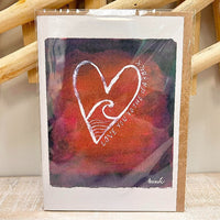 I Love You To The Sea & Back Valentine's Day Card - Sunshine & Sweet Pea's Coastal Decor
