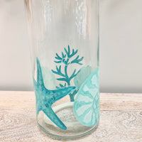 Assorted Ocean Inspired Glass Cannisters