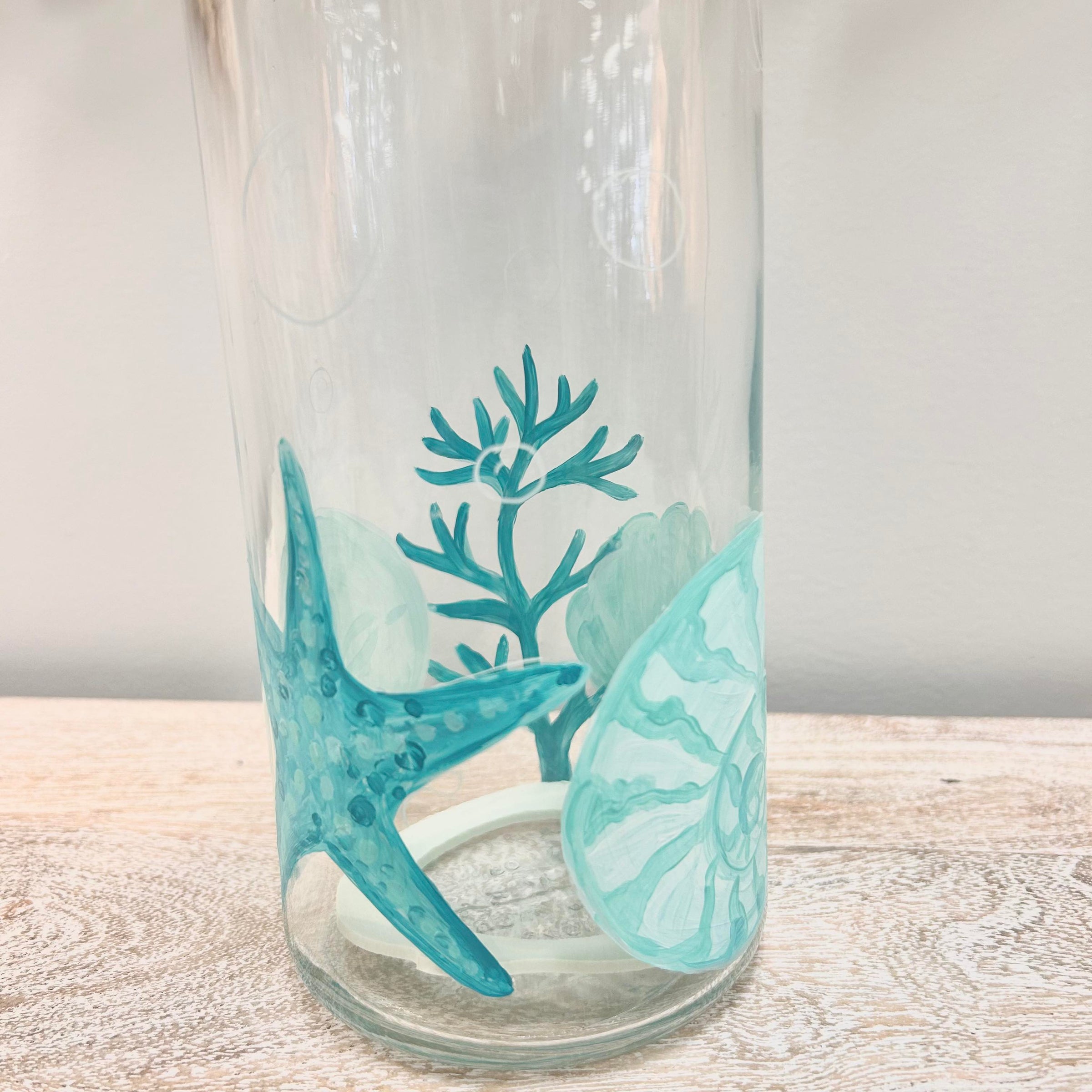 Assorted Ocean Inspired Glass Cannisters