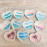 Assorted Small Heart Ring Dishes - Sunshine & Sweet Pea's Coastal Decor