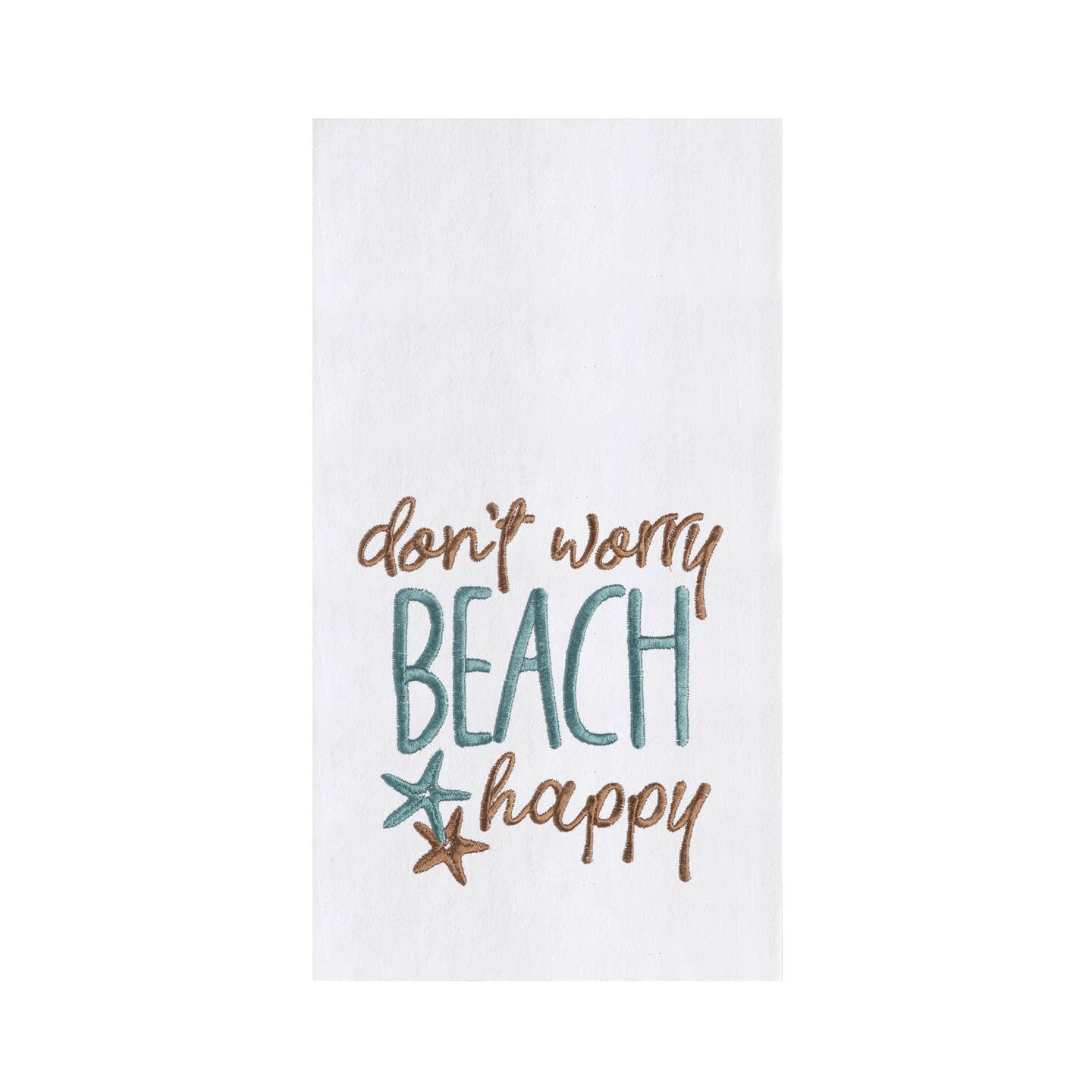 Flour Sack Embroidered Kitchen Towels