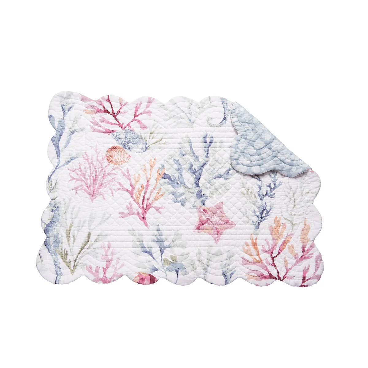 Coastal Nori Coral Table Linens