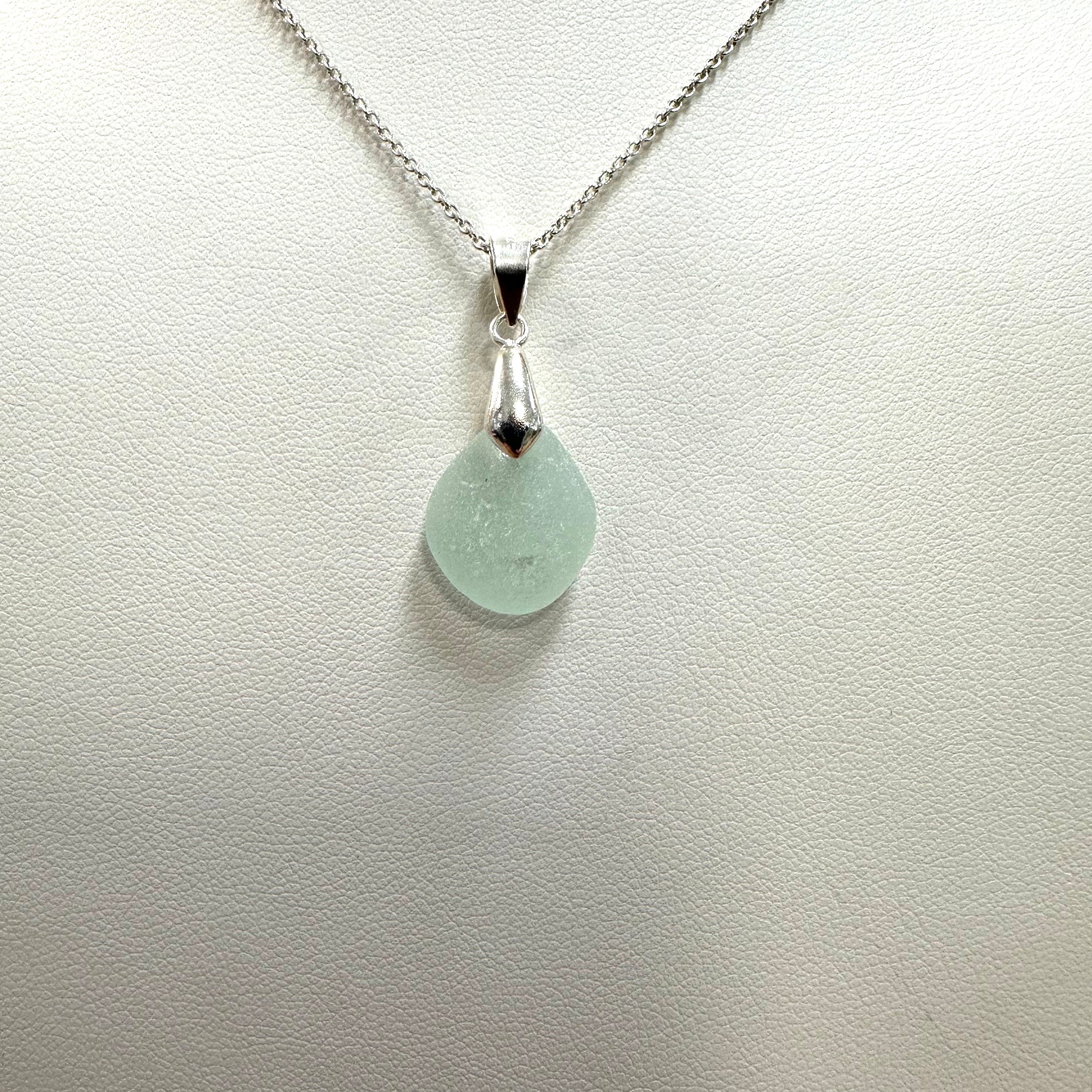 Sea Glass Drop Necklace
