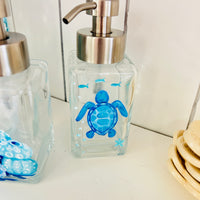 Assorted Hand Painted Foaming Soap Dispenser
