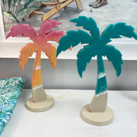 Resin Palm Tree Table Setter