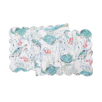 Coastal Sea Turtle Cove Table Linens