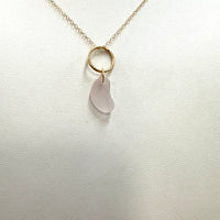 Sea Glass Drop Necklace
