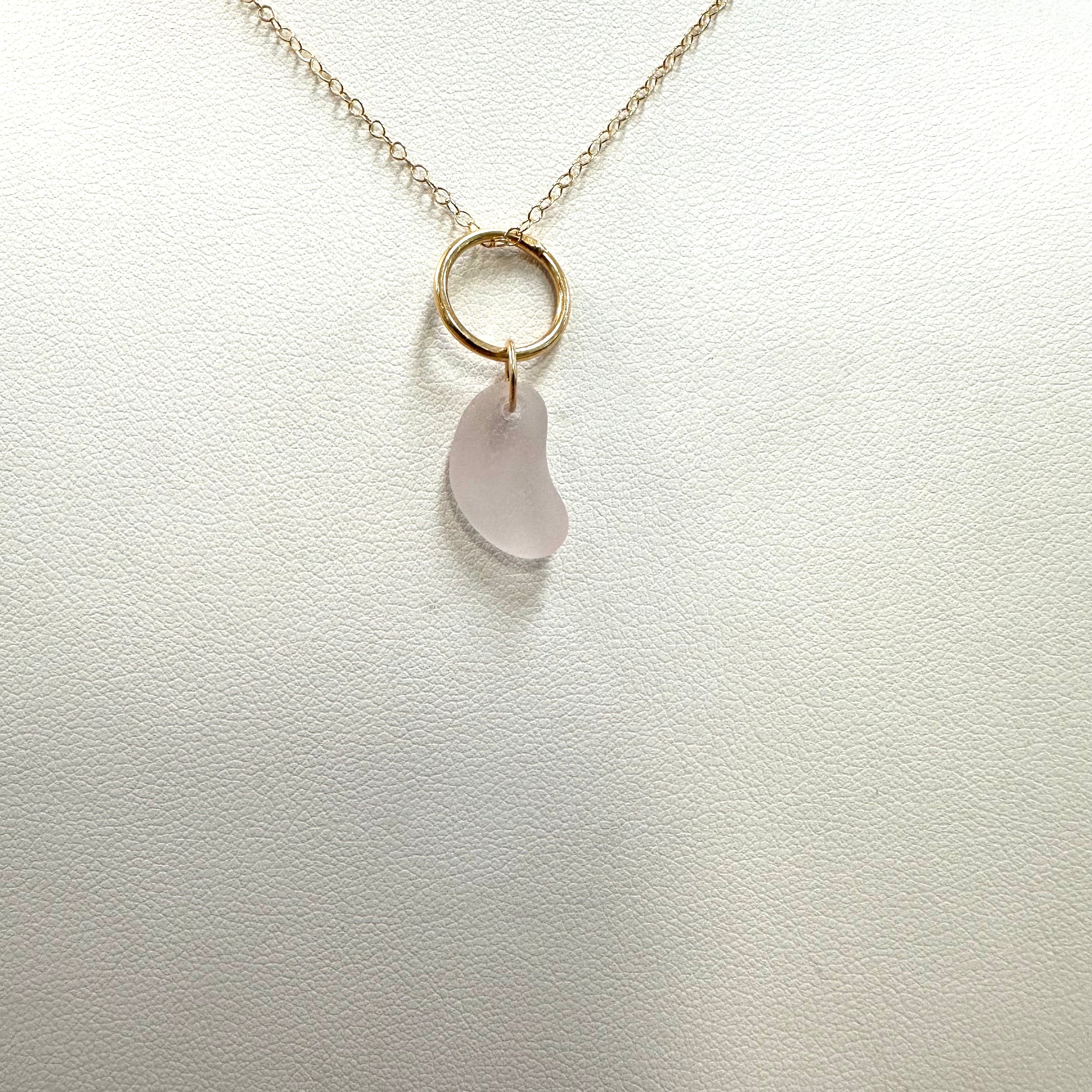 Sea Glass Drop Necklace