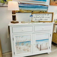 Coastal Cabinet w/ Anastasia Musick Art