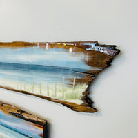 Assorted Live Edge Seascape Originial Wall Art