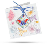 Assorted Greeting Cards w/Glass Sculpture