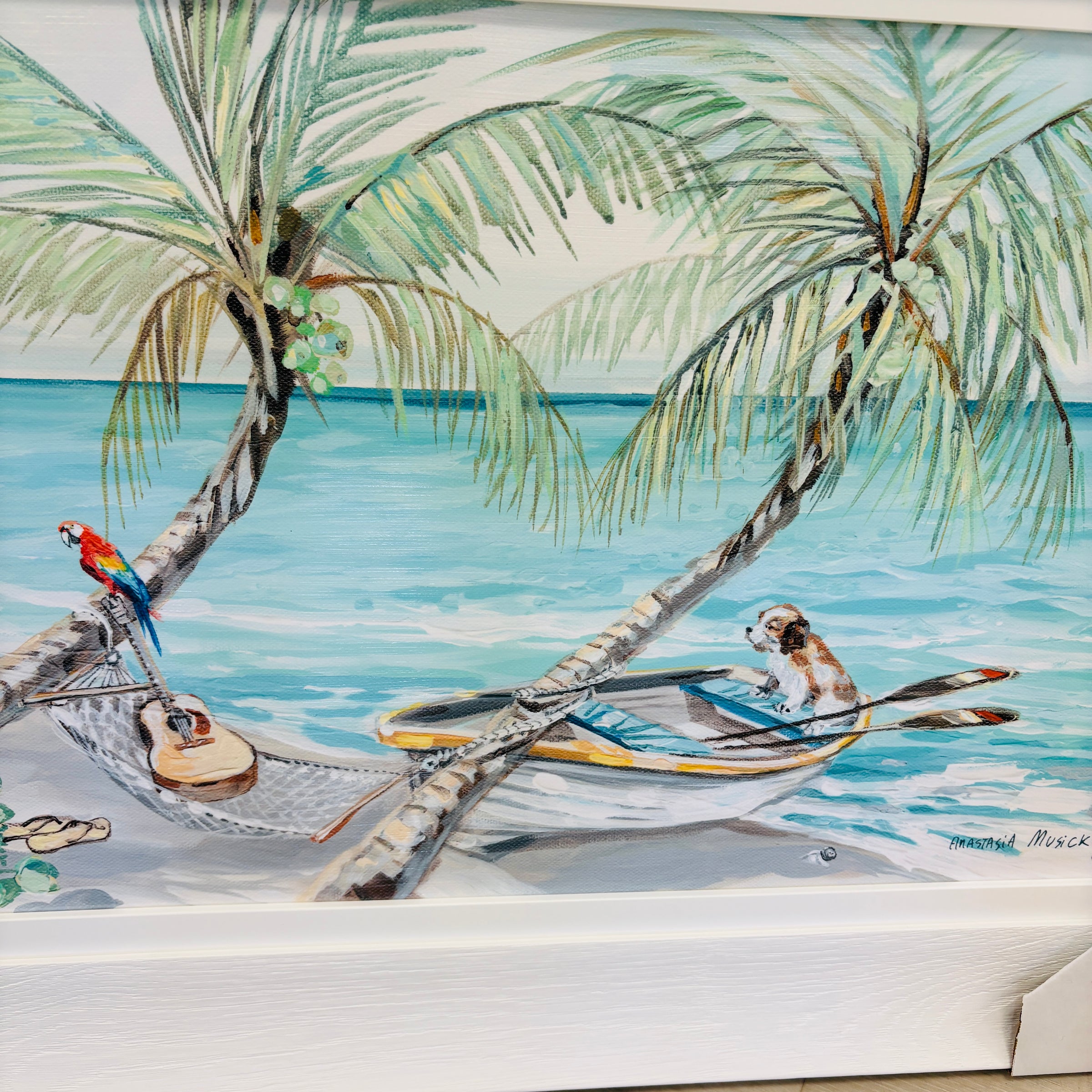 Jimmy Buffet Tribute, Panoramic View Framed Print